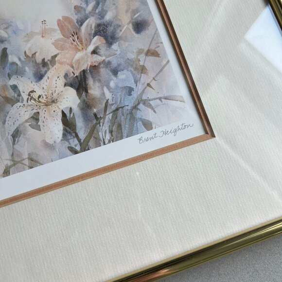 Brent Heighton Lavender Lights Elegant Impressionist Art Print, 14.5”x11.5" - Picture 5 of 11